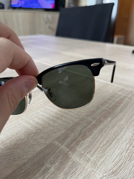 Ochelari de soare unisex Ray-Ban RB3016 W0365 49 CLUBMASTER