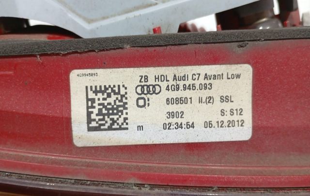 Stop stanga haion 4G9945093 Audi A6 4G/C7 [2010 - 2014] Avant wagon 5