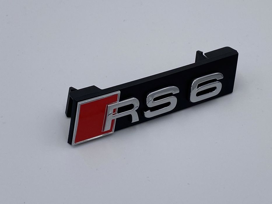 Emblema Audi RS 6 grila crom