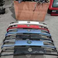 Очки, лыжи. Решетка радиатора. Volkswagen Passat b3. kaspi red