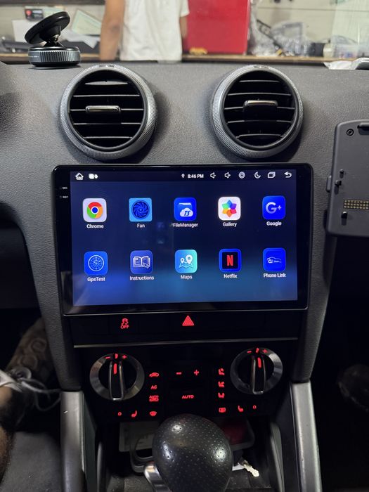 Navigatie Android 14 Audi A3 Carplay Android Auto