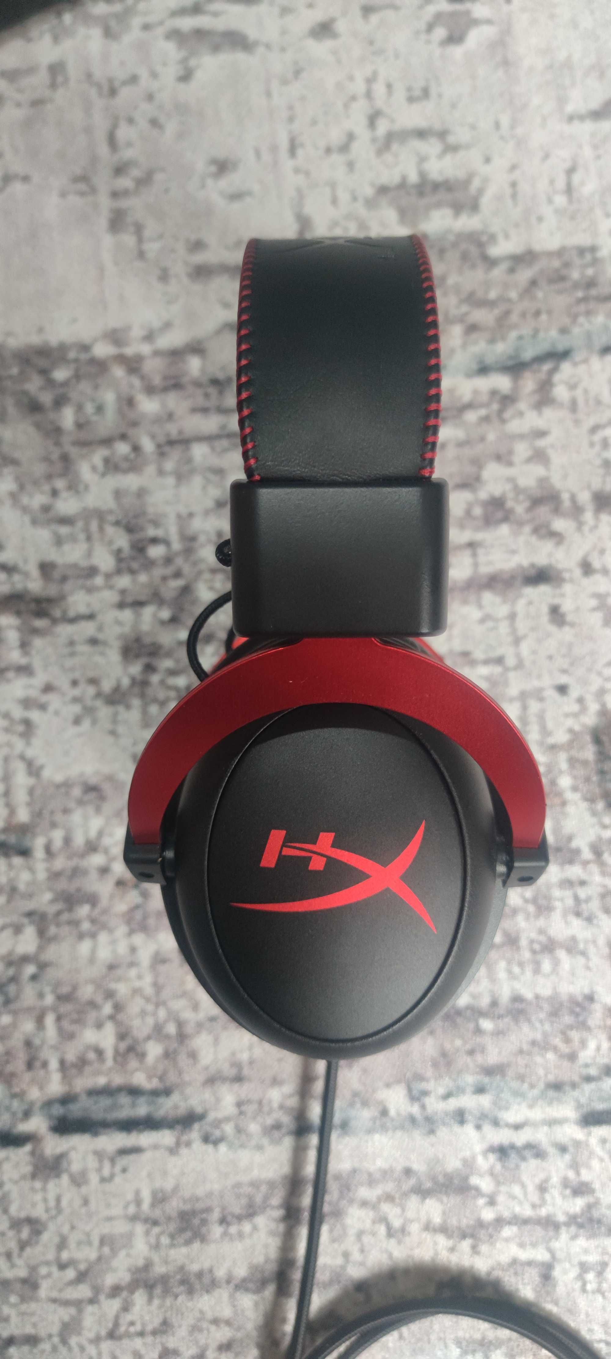 Геймърски слушалки Hyperx Cloud II Red/Black