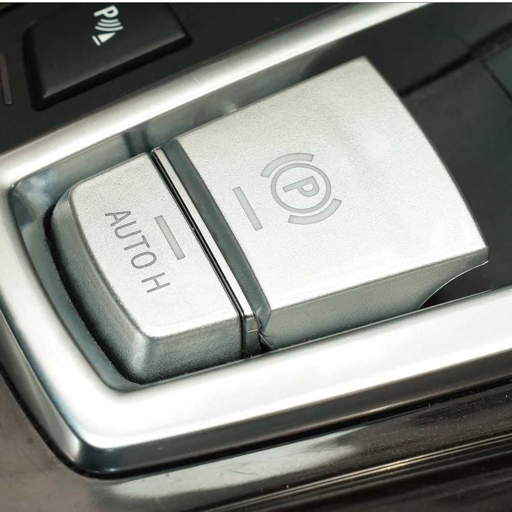 Buton Butoane Geamuri Start Frana Clima BMW F01 F10 Argintiu Crom