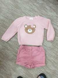 Set fetite C&A bluza si pantalon scurt