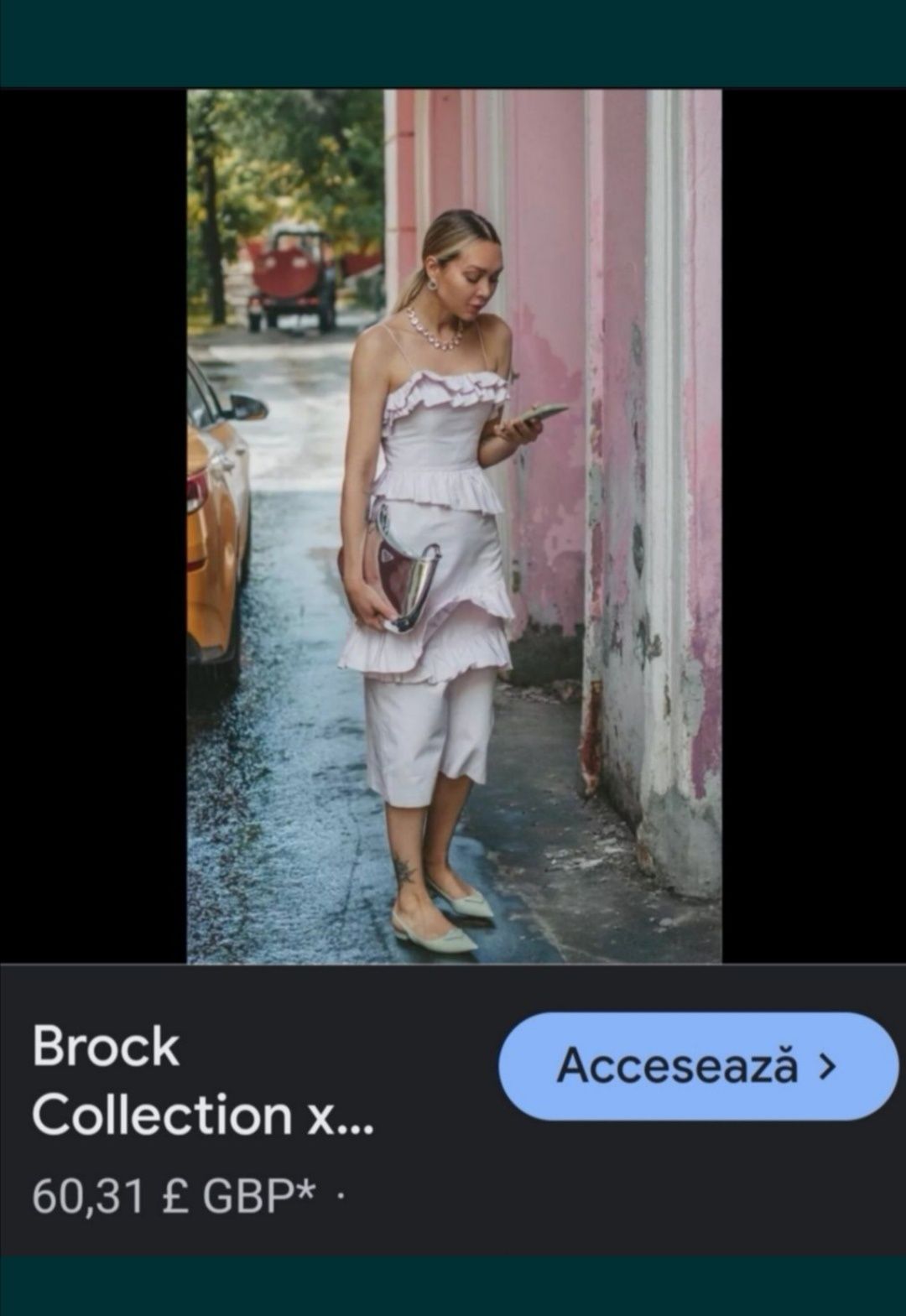 Rochie H&M x Brock Collection (Zara Asos