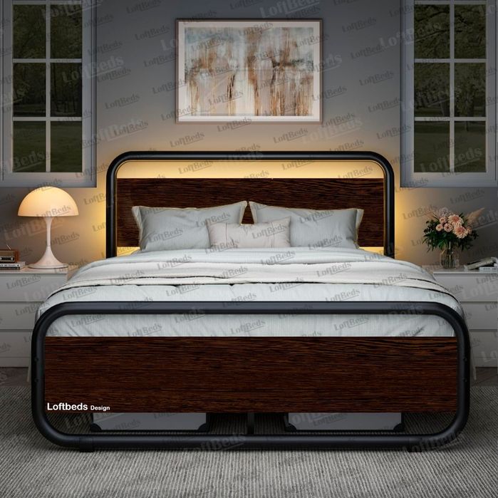 Кровать ЛАСВЕГАС, kravat Lasvegas, kalavat, matras, led va usb