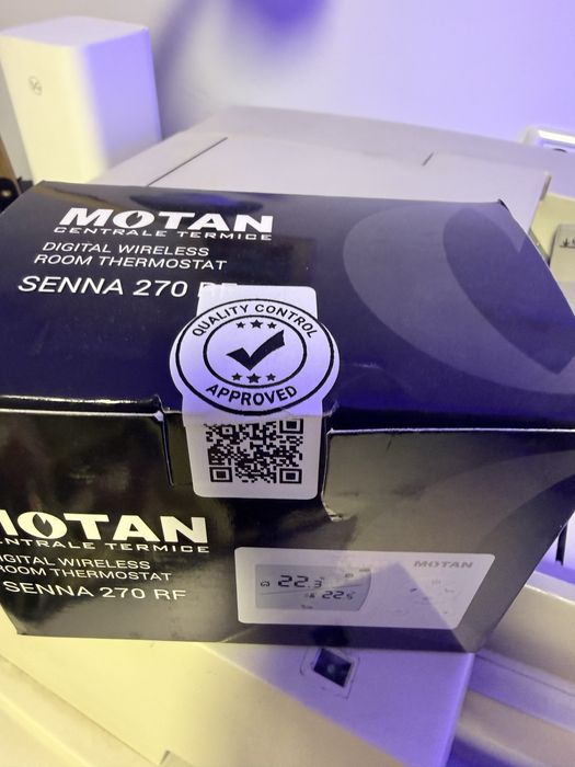 Termostat Wireless Digital MOTAN Senna 270 RF – Nou ‒