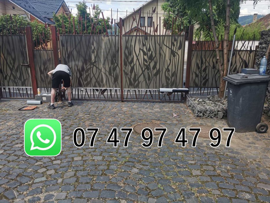 Automatizare poarta batanta culisanta sina Came montaj Reghin