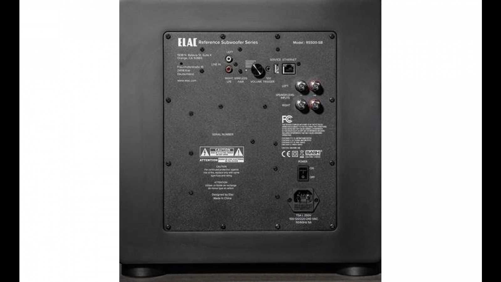 Бас, събуфер, субуфер, Subwoofer ELAC VARRO RS500