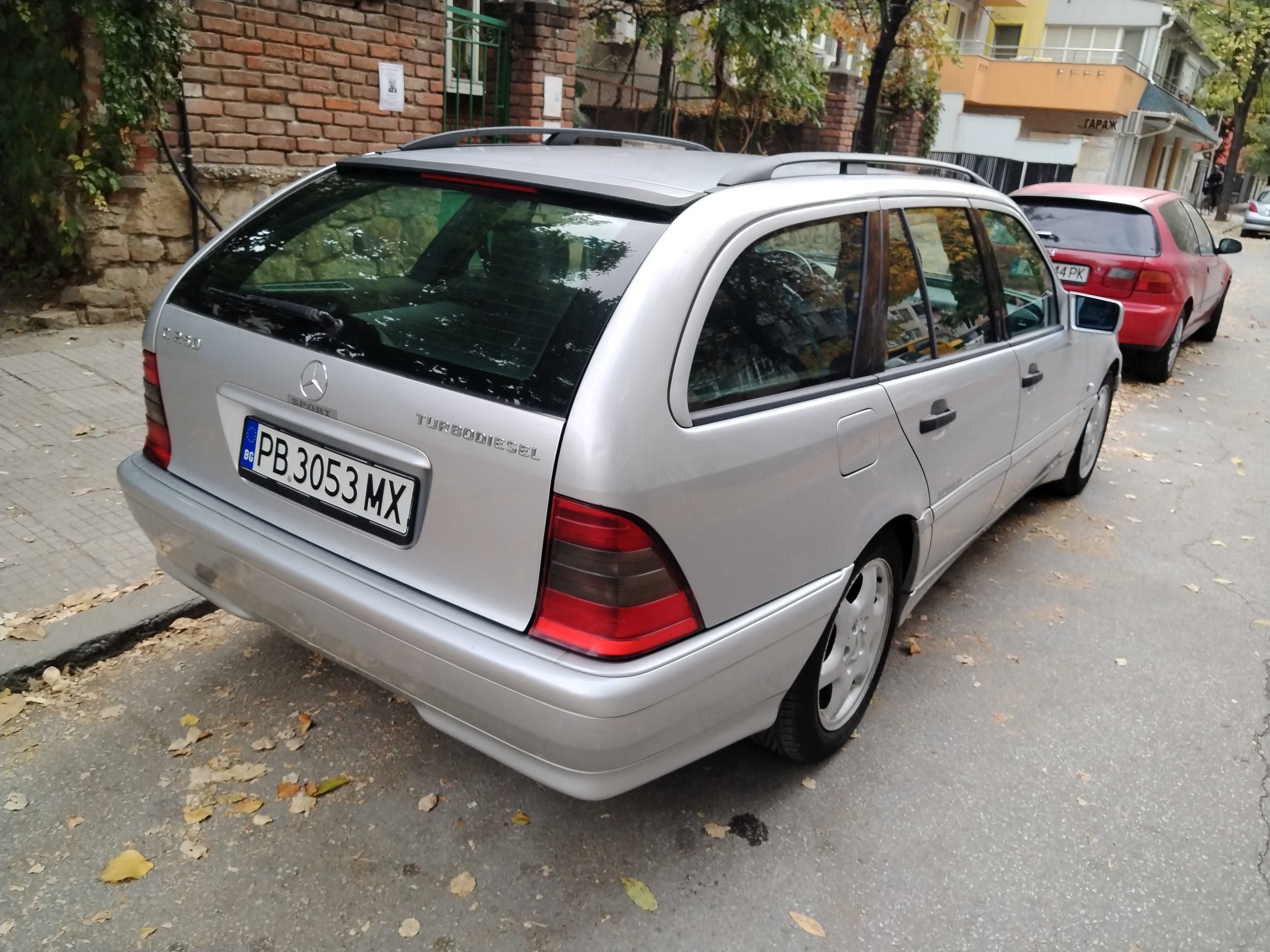 Mercedes C250TD Sport, автомат, кожа, подгряване, 1997 година, Пловдив