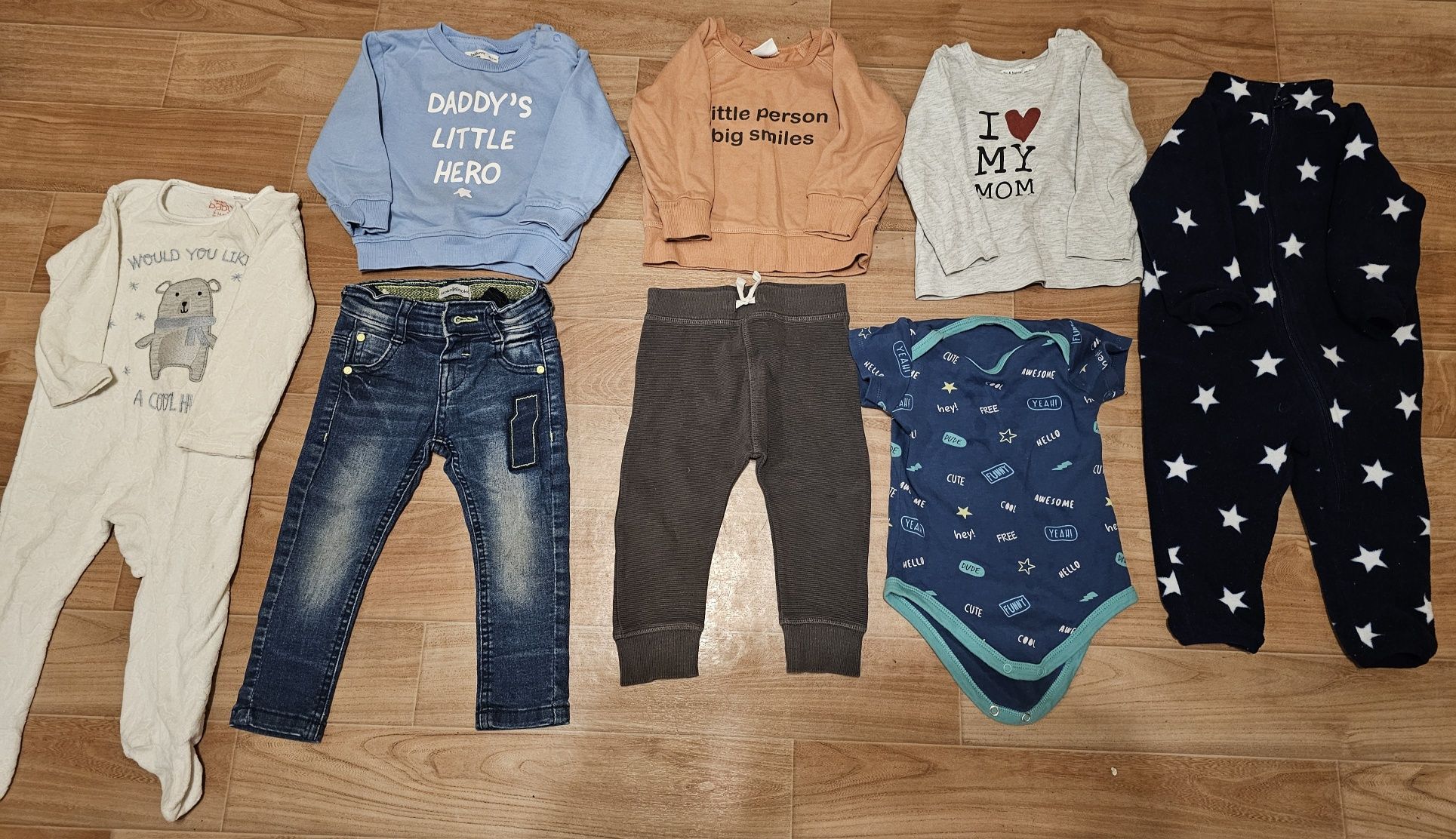 Пакеты одежды для мальчика от 3 мес до 2 лет