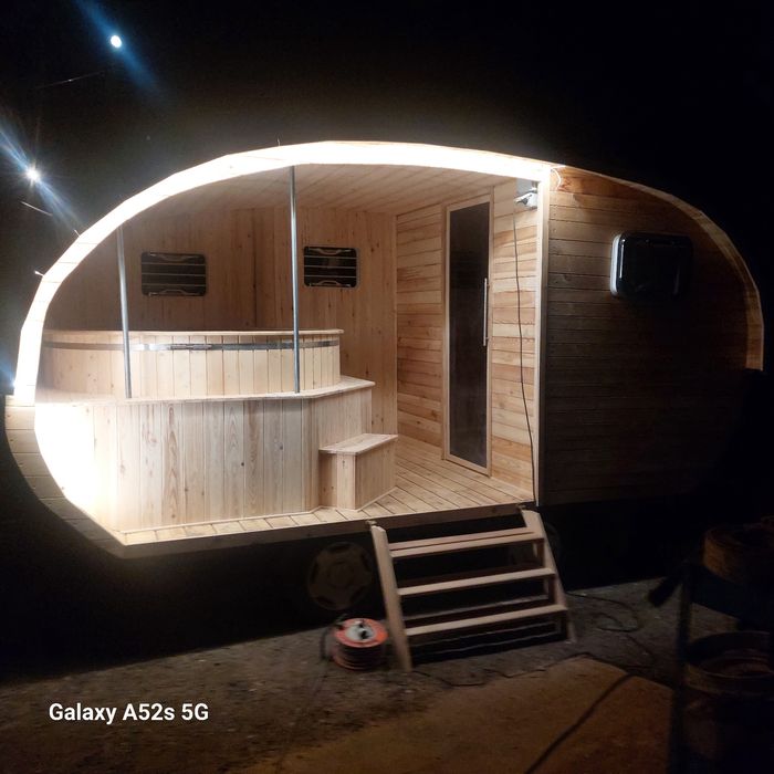 SPA,mobil, sauna, ciubar mobile.