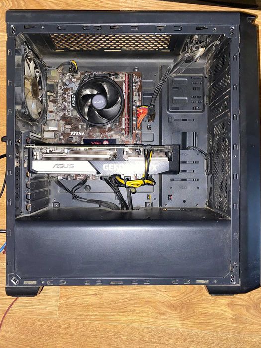 Геймърски компютър | AMD Ryzen 5 5600x, RTX 3060 TI, 16gb RAM, 600W