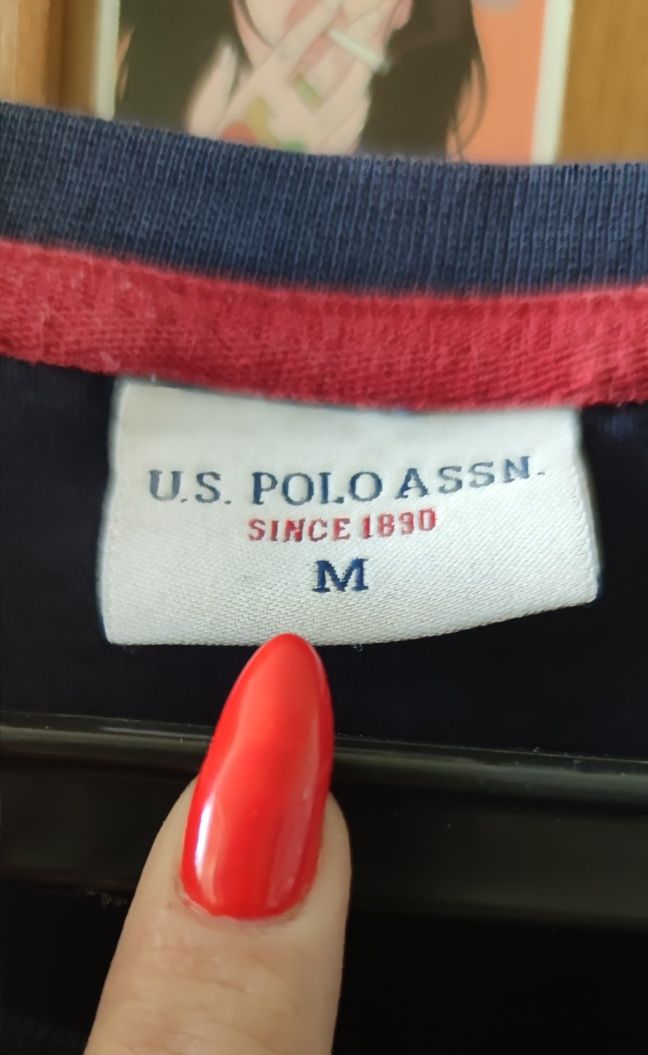 Tricou U.S.Polo Assn. Măsura M bleumarin vând/schimb