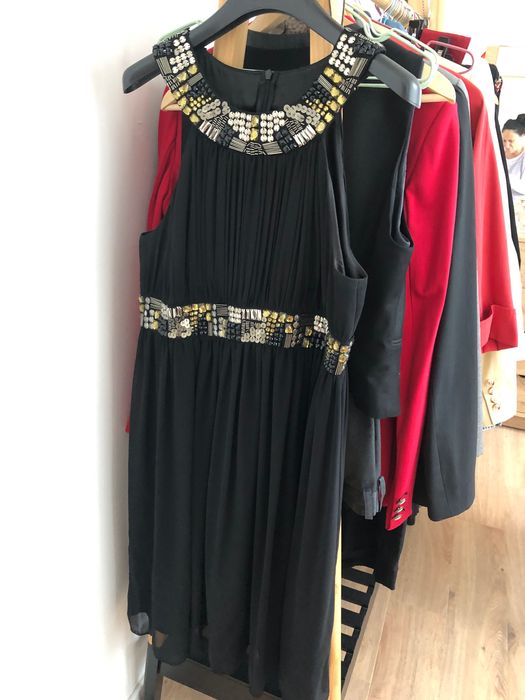 Черна официална рокля