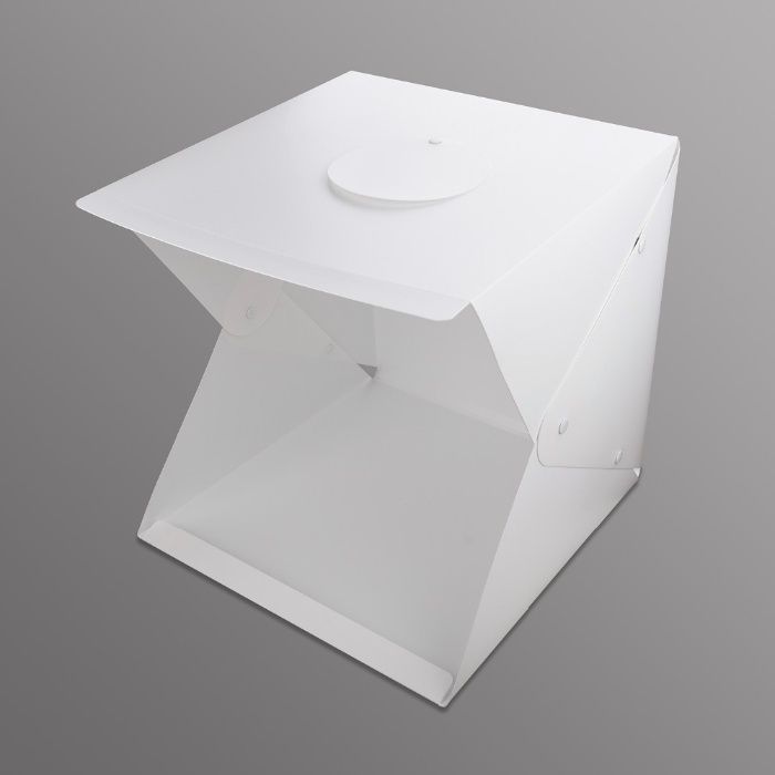 Lightbox portabil 40cm cub foto cu led incorporat pt fotografie produs