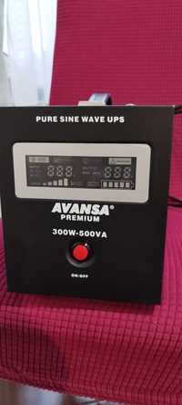 UPS centrala termica Avansa, 300 W, 500 VA, 230 V / 12 V, unda sinusoi