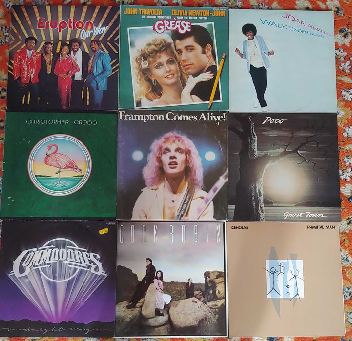 Discuri vinil orig. cu muzica Pop/Rock,Disco,Oldies,Jazz,Soul,R&B,etc.
