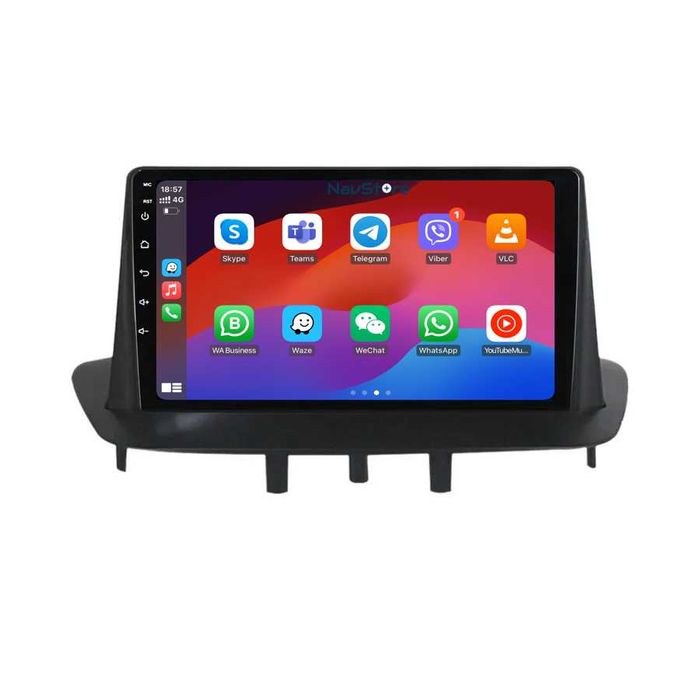 Navigatie Dedicata Renault Megane 3 (2008-2015), Fluence, BT, Carplay