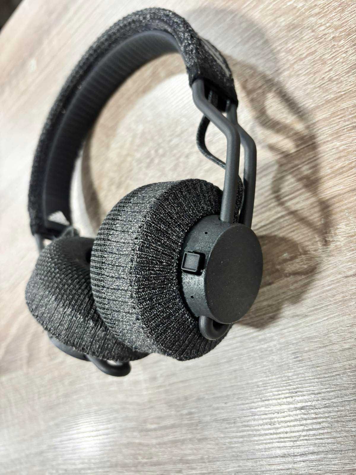 Слушалки ADIDAS RPT-01, Bluetooth, On-Ear, Микрофон, Черен