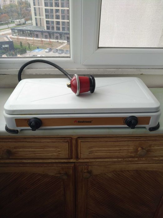 Газов котлон-две големи горелки