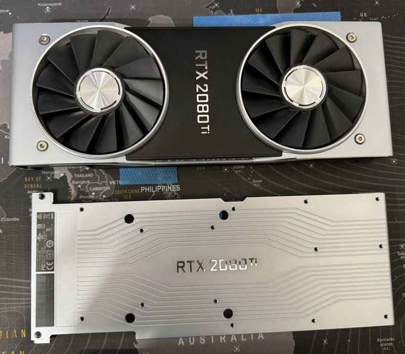 Ansamblu cooler - Placa Video Nvidia RTX 2080 Ti Founders Edition