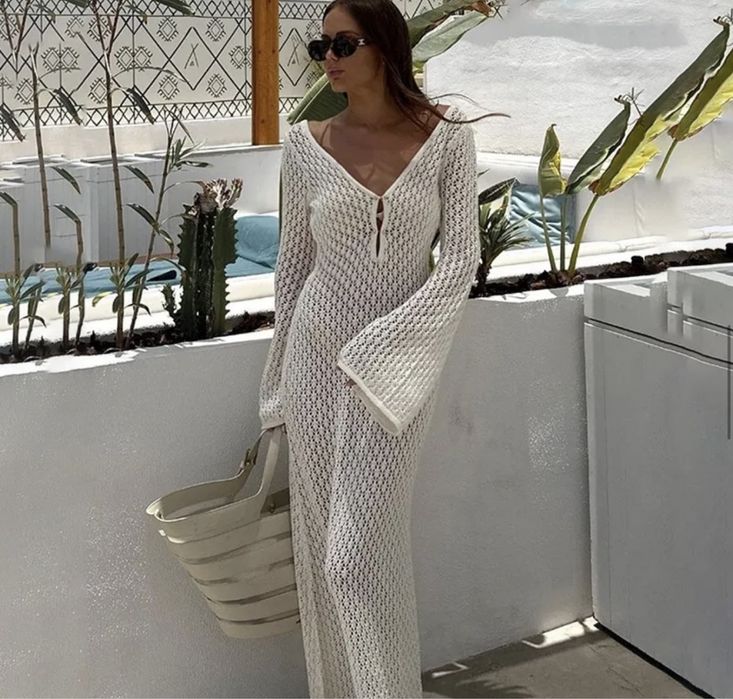 Пляжное платье, для отпуска