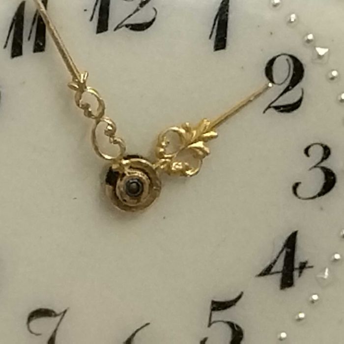 HEBDOMAS 8-дневен, швейцарски джобен часовник, профилактиран,перфектен