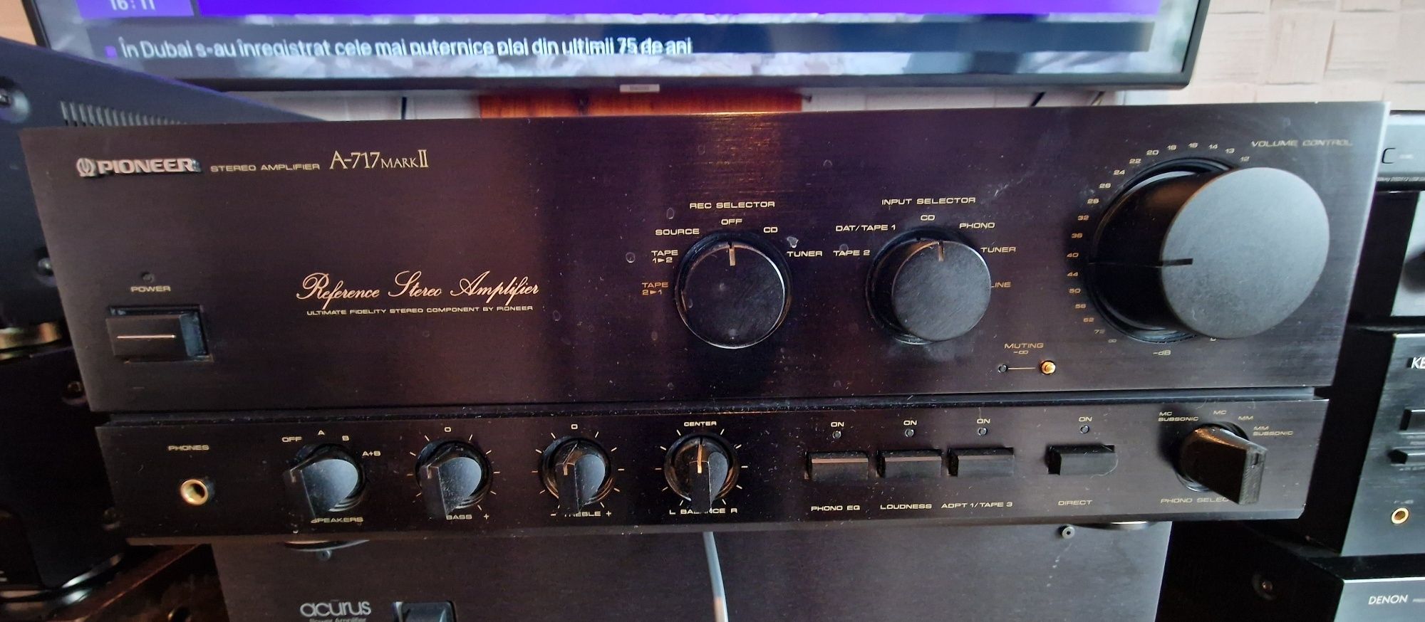 Pioneer A 717 mk2 ( sachimb) amplificator de top