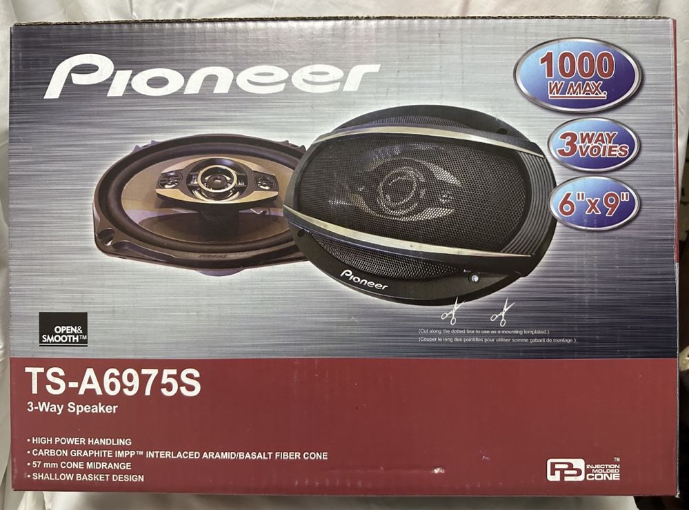 pioneer 1000w  pioner kalonka yangi cheti rezinkali pishalkali 1ta new