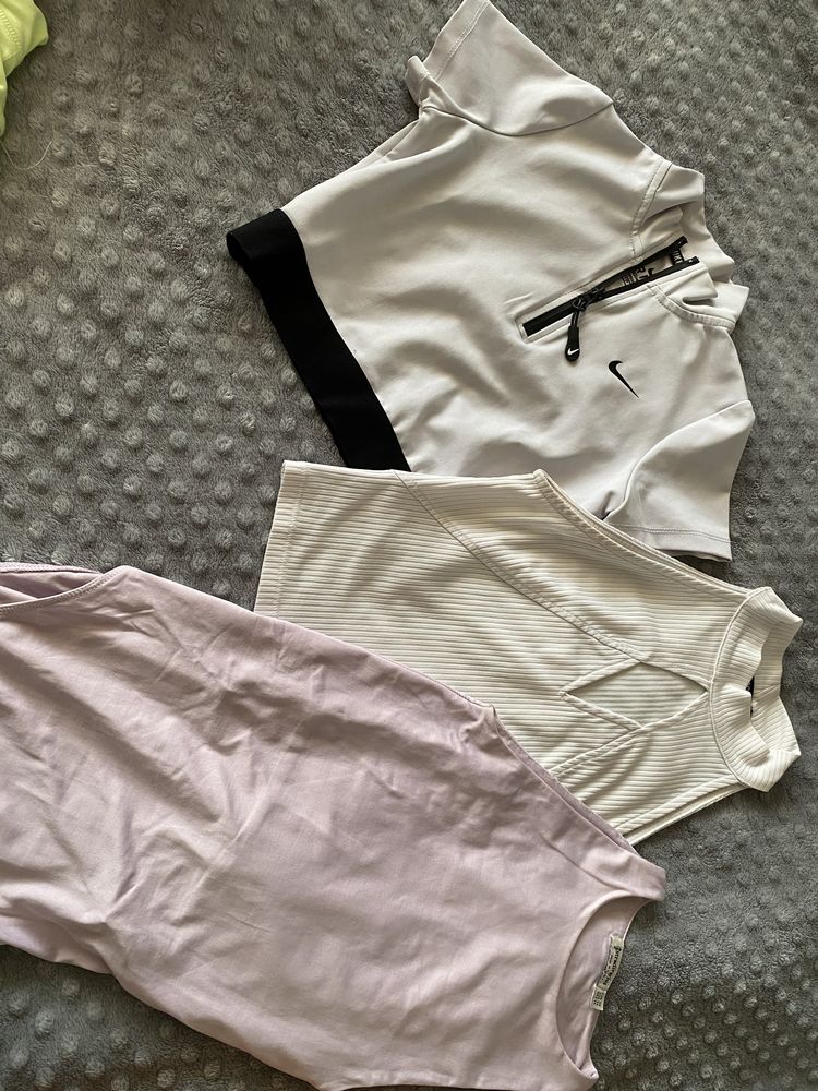 Nike  бяла блуза