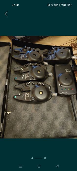 Avertizoare fox micron lxr + swingere