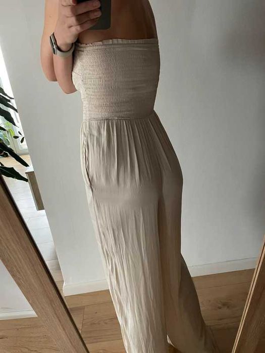 Salopetă New Yorker (Amisu), crem deschis, mărimea M