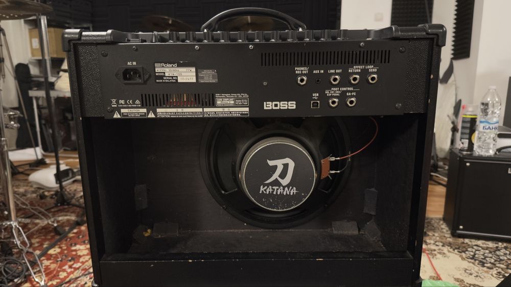 BOSS Katana 100 1 gen (mk1) + GA-FC controller