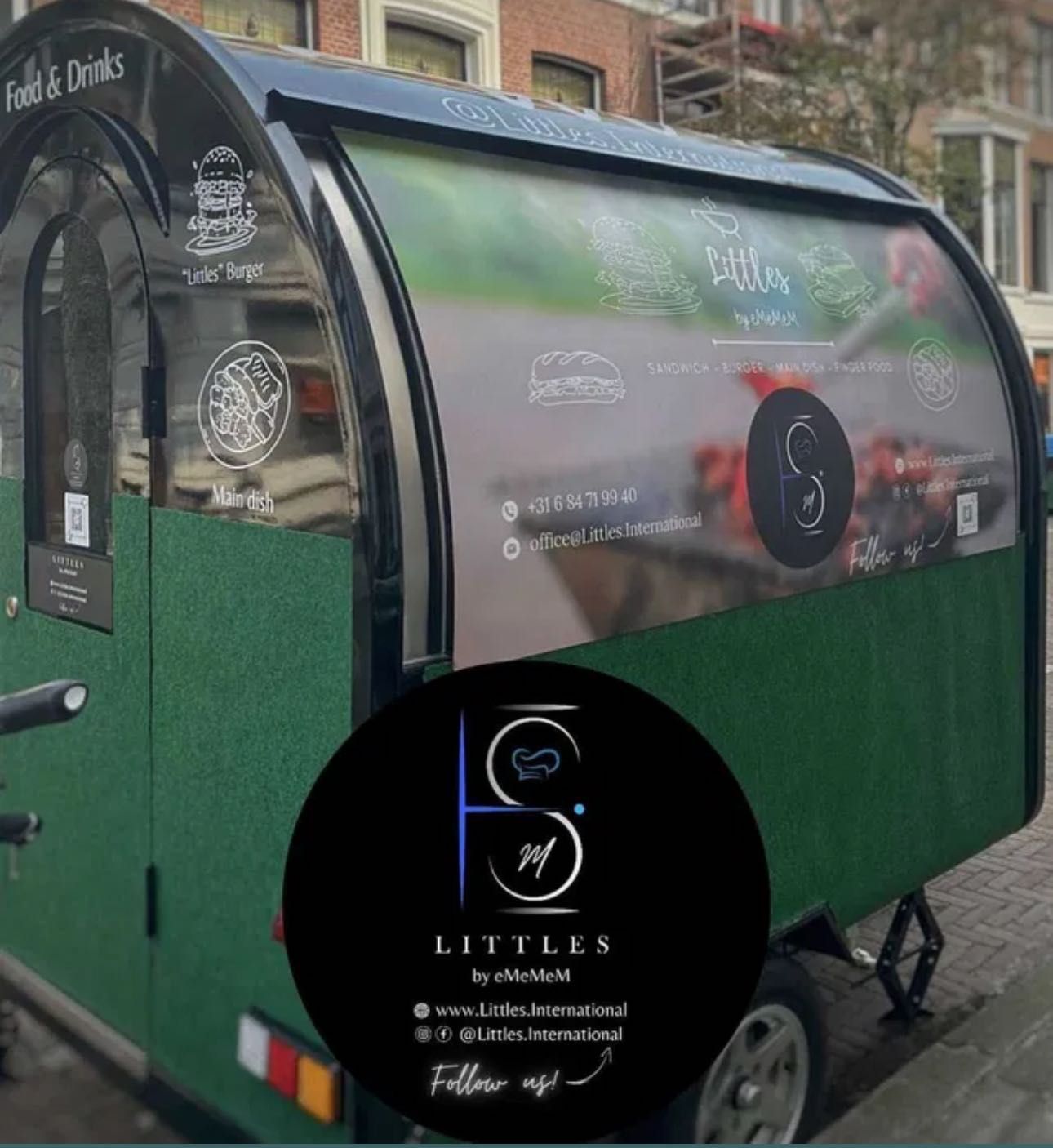 Food trailer - Littles (mititei) și burgeri cu carne de mititei