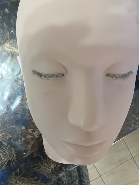 Манекен для наращевания ресниц