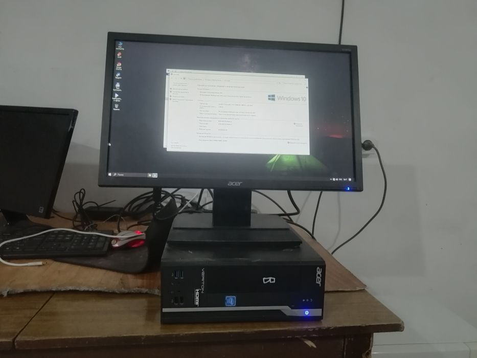 Срочно продаётся компьютер Aser DDR 4