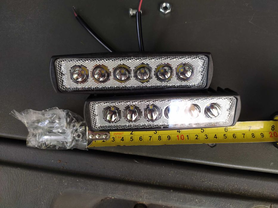 2бр авто LED светлини 12V