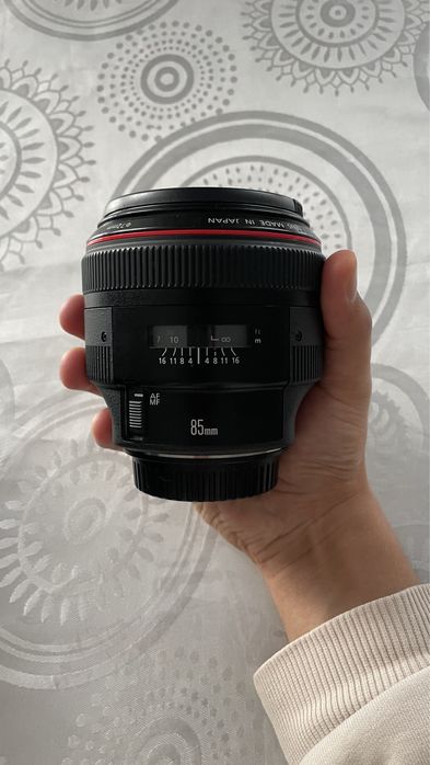 Canon 85 mm f 1.2 II поколение