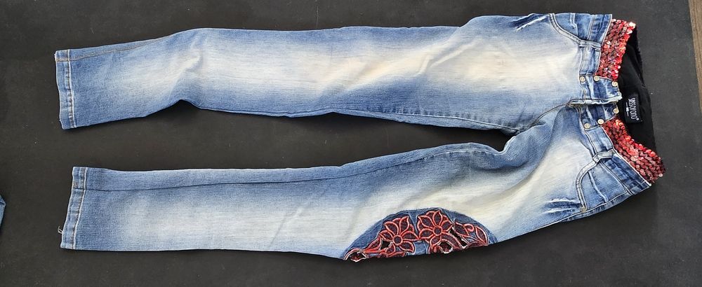 Ефектен дънков комплект Sassofono, размер S/M