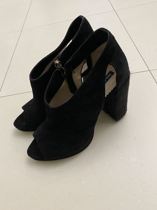 Botine elegante cu toc gros Hanami 37 noi