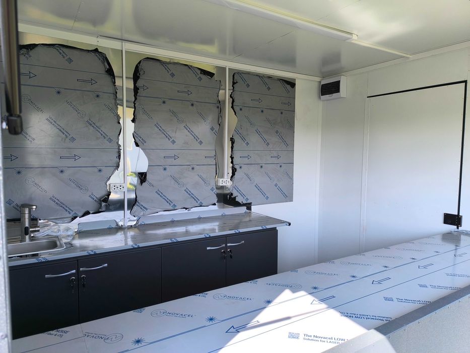 Rulota comerciala Fast food, Noua lungime 3m OMOLOGATA RAR - NOUA!