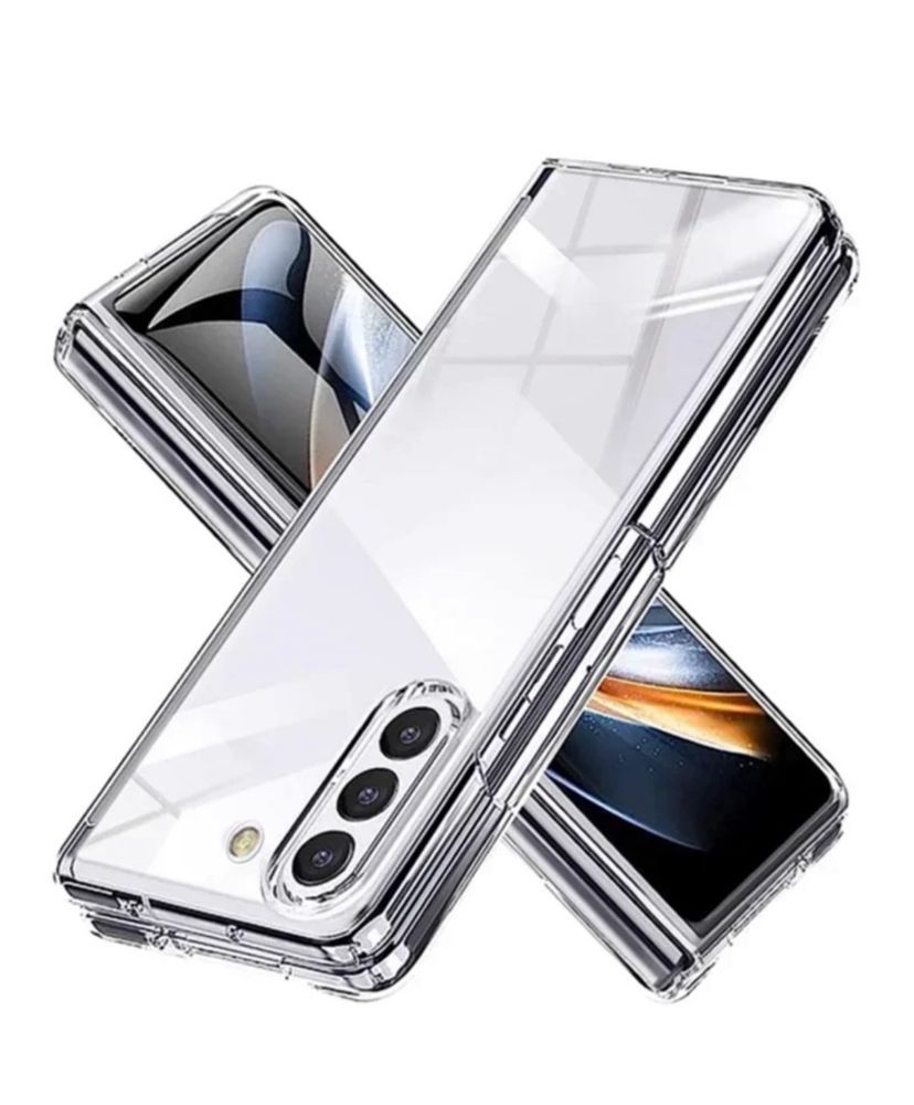 Husa Transparenta Plastic Fata + Spate Samsung Z FLIP FOLD 2 3 4 5 6
