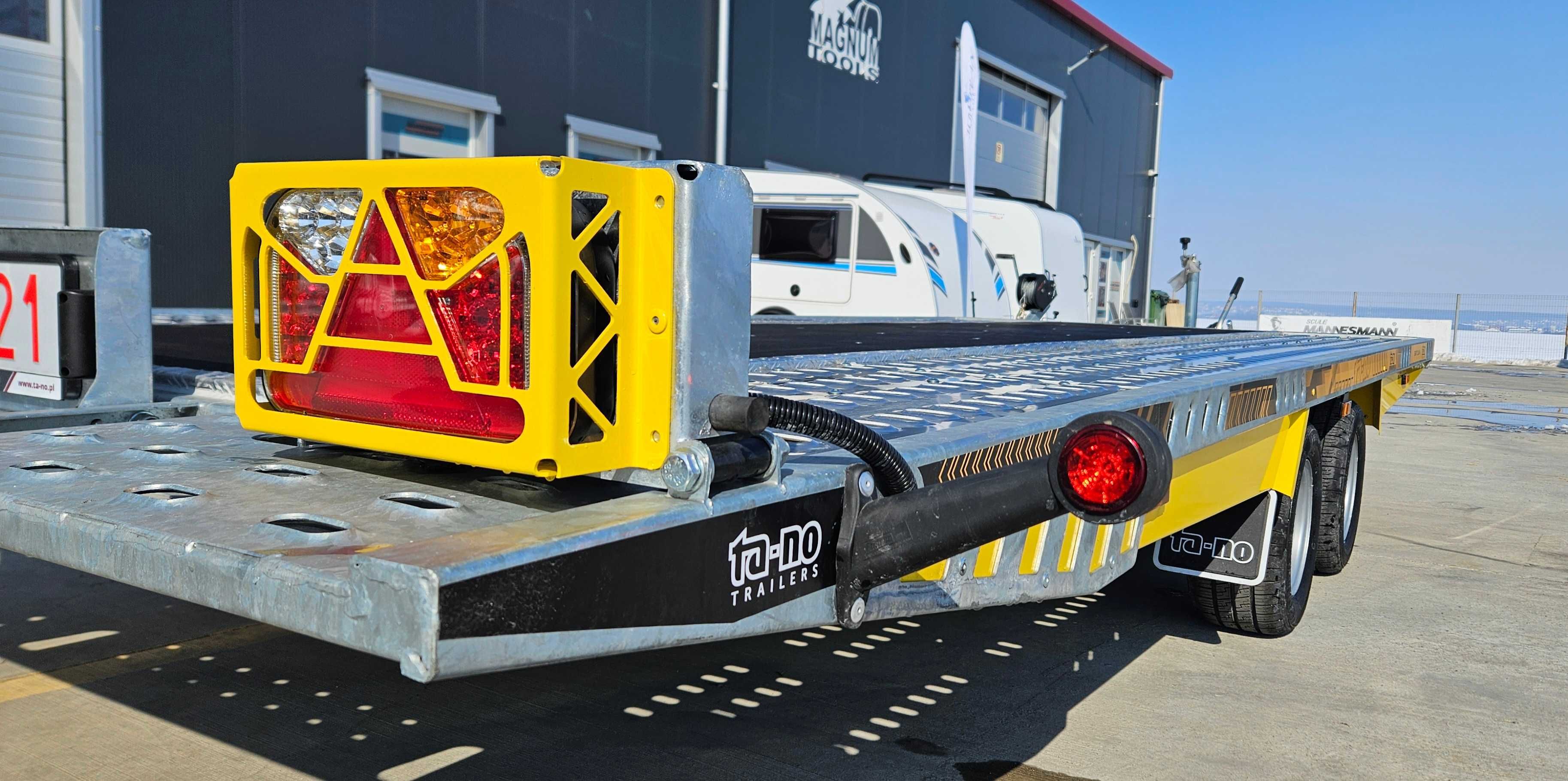 Platforma auto 4.5m 5.0m basculabila TA-NO Gravity Low 2.700 kg