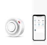 Senzor , detector de fum smart wi-fi, compatibil cu Tuya, Amazon și Go