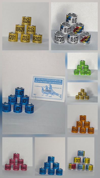 Inele Porumbei..clipsuri..Suporti Inele..Oua de plastic