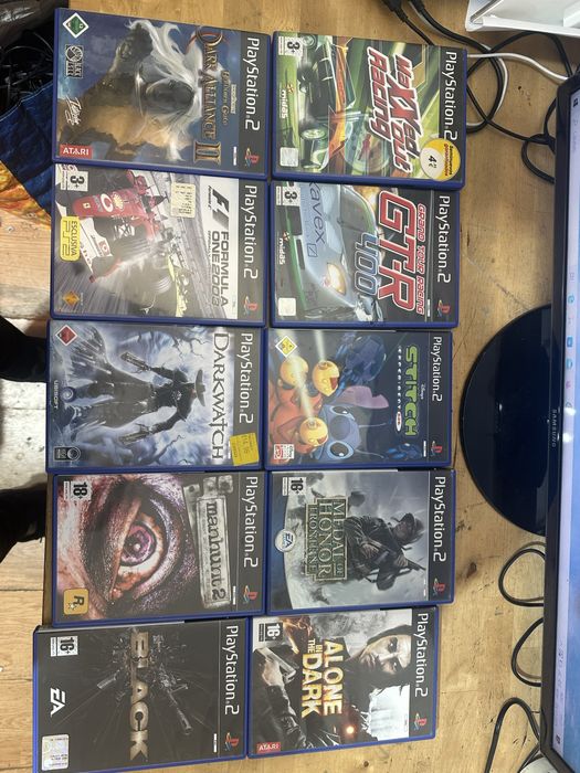 Jocurile copilariei discuri ps2  raritati