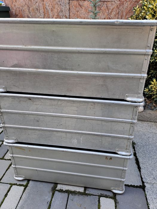 Cutie casete container de aluminiu