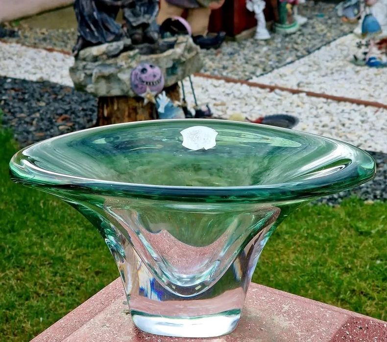 Fructieră din cristal masiv