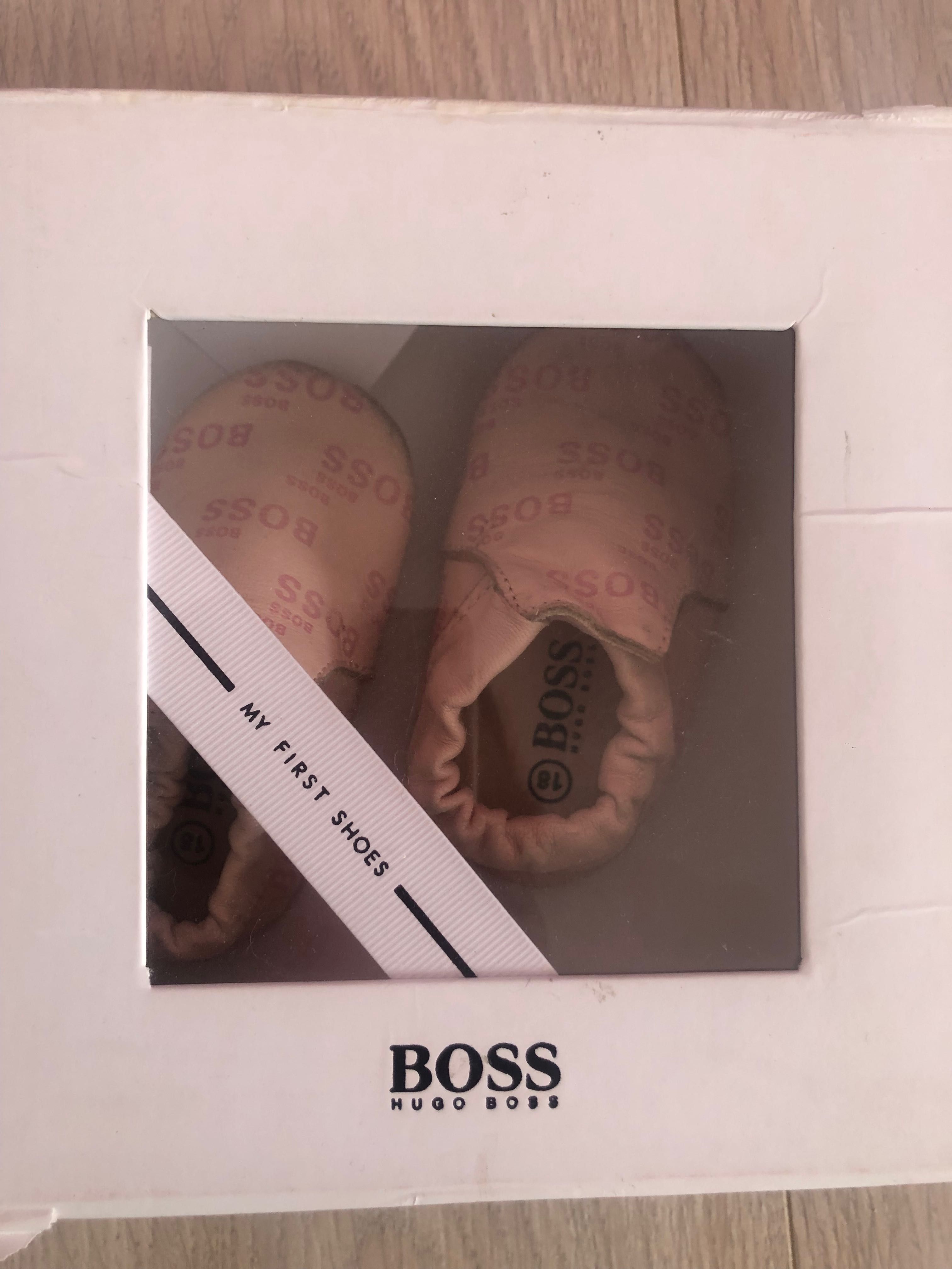 Бебешки обувки Boss Hugo Boss